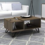 Βρες το Τραπεζάκι σαλονιού Don Megapap χρώμα καρυδί 90x55x44εκ. σε μοναδική τιμή στο clickforshop.gr