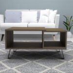 Τραπεζάκι σαλονιού Don Megapap χρώμα καρυδί 90x55x44εκ. - Image 3