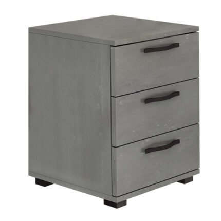 Βρες το Κομοδίνο - Συρταριέρα γραφείου Roco Megapap χρώμα γκρι σκυροδέματος 40x39x57εκ. σε μοναδική τιμή στο clickforshop.gr