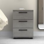 Κομοδίνο - Συρταριέρα γραφείου Roco Megapap χρώμα γκρι σκυροδέματος 40x39x57εκ. - Image 4