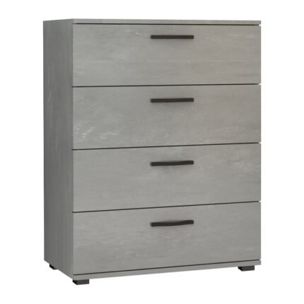 Βρες το Συρταριέρα Velika Megapap χρώμα γκρι σκυροδέματος 73x44x96εκ. σε μοναδική τιμή στο clickforshop.gr