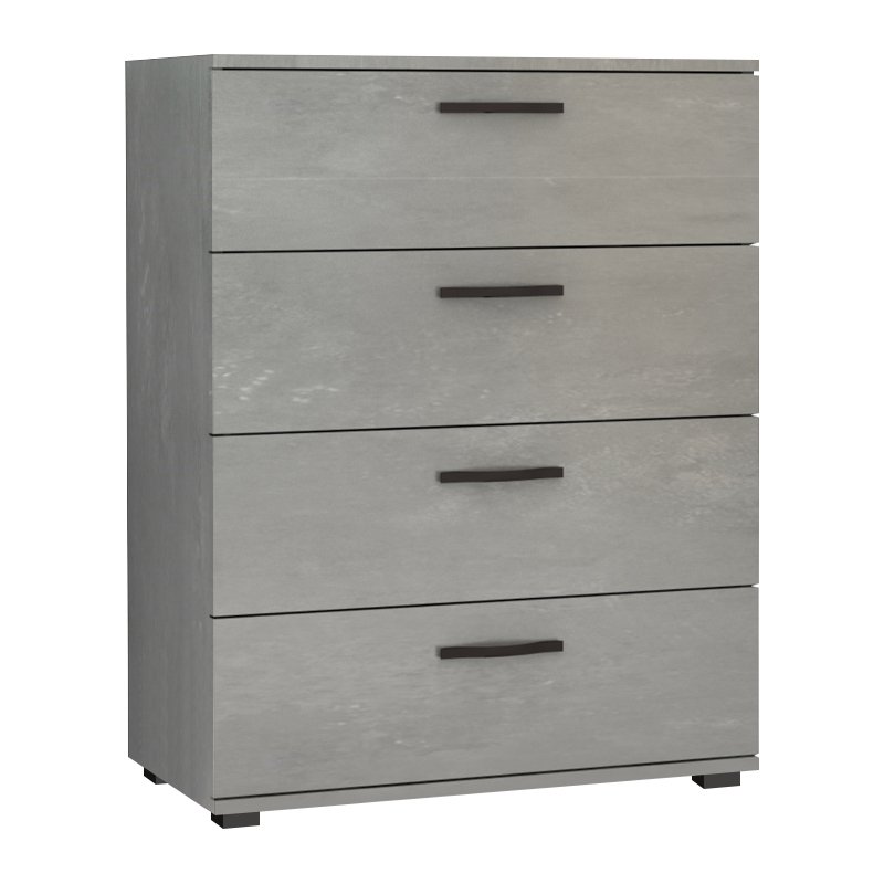 Συρταριέρα Velika Megapap χρώμα γκρι σκυροδέματος 73x44x96εκ. Βρες το Συρταριέρα Velika Megapap χρώμα γκρι σκυροδέματος 73x44x96εκ. σε μοναδική τιμή στο clickforshop.gr