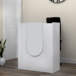 Βρες το Γραφείο υποδοχής - reception Mezzo Megapap χρώμα λευκό 90x40x110εκ. σε μοναδική τιμή στο clickforshop.gr