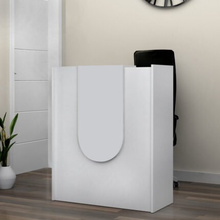 Βρες το Γραφείο υποδοχής - reception Mezzo Megapap χρώμα λευκό 90x40x110εκ. σε μοναδική τιμή στο clickforshop.gr