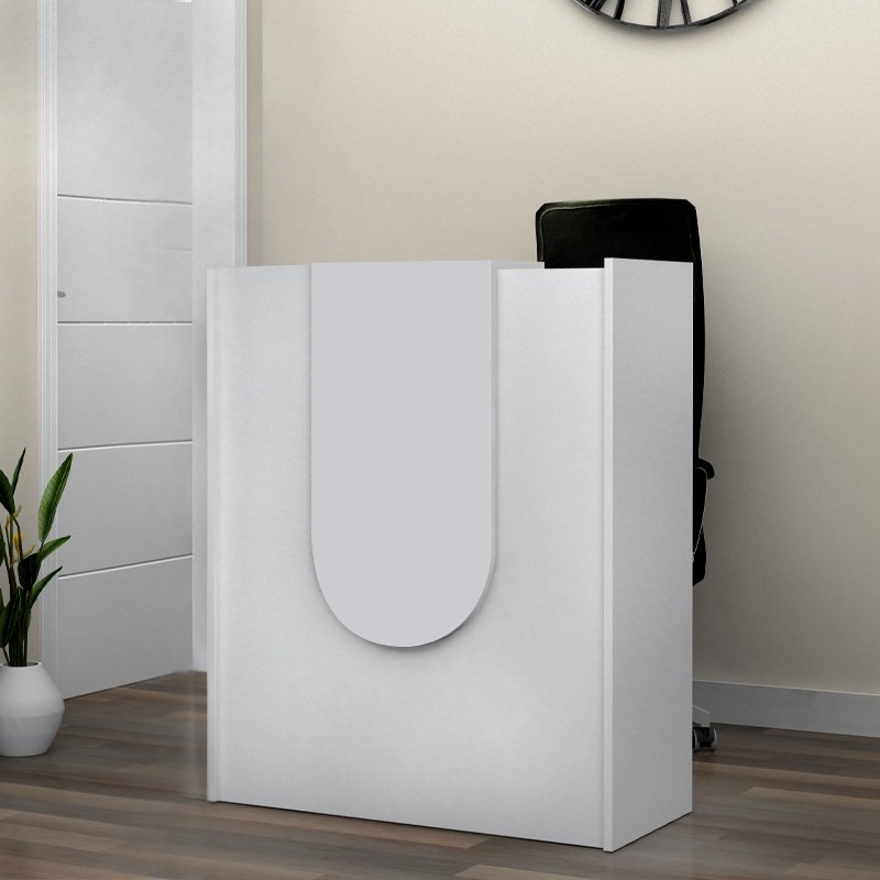 Γραφείο υποδοχής - reception Mezzo Megapap χρώμα λευκό 90x40x110εκ. Βρες το Γραφείο υποδοχής - reception Mezzo Megapap χρώμα λευκό 90x40x110εκ. σε μοναδική τιμή στο clickforshop.gr