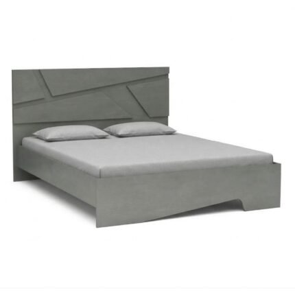 Βρες το Κρεβάτι Efes Megapap χρώμα γκρι σκυροδέματος 160x200εκ. σε μοναδική τιμή στο clickforshop.gr