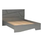 Κρεβάτι Efes Megapap χρώμα γκρι σκυροδέματος 160x200εκ. - Image 3