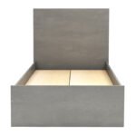 Κρεβάτι Troy Megapap χρώμα γκρι σκυροδέματος 100x200εκ. - Image 4