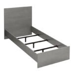 Κρεβάτι Troy Megapap χρώμα γκρι σκυροδέματος 100x200εκ. - Image 5