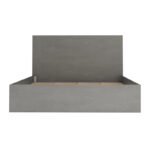 Κρεβάτι Troy Megapap χρώμα γκρι σκυροδέματος 150x200εκ. - Image 4