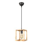 Βρες το Φωτιστικό οροφής Kubo Megapap E27 ξύλινο μονόφωτο χρώμα φυσικό 18x18x65εκ. σε μοναδική τιμή στο clickforshop.gr