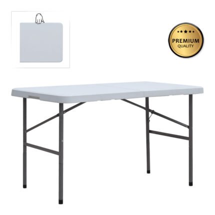 Βρες το Τραπέζι catering - συνεδρίου Capri Megapap πτυσσόμενο - βαλίτσα χρώμα λευκό του πάγου 120x60x74εκ. σε μοναδική τιμή στο clickforshop.gr