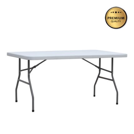 Βρες το Τραπέζι catering - συνεδρίου Capri Megapap πτυσσόμενο - μονοκόμματη επιφάνεια χρώμα λευκό του πάγου 152x76x74εκ. σε μοναδική τιμή στο clickforshop.gr