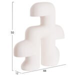 ΕΠΙΤΡΑΠΕΖΙΟ ΦΩΤΙΣΤΙΚΟ ELBAR HM4698.02 FIBER CEMENT ΣΕ ΛΕΥΚΟ--[Ε14]--44x12x50Υεκ - Image 2