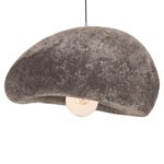 ΦΩΤΙΣΤΙΚΟ ΟΡΟΦΗΣ ΜΕ ΟΨΗ ΠΕΤΡΑΣ STONER (M) HM4418.04 ΓΚΡΙ--55x45x40Υεκ. - Image 4