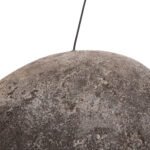 ΦΩΤΙΣΤΙΚΟ ΟΡΟΦΗΣ ΜΕ ΟΨΗ ΠΕΤΡΑΣ STONER (M) HM4418.04 ΓΚΡΙ--55x45x40Υεκ. - Image 6