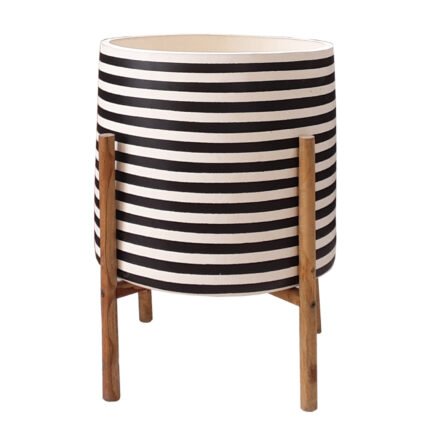 Αγόρασε ΓΛΑΣΤΡΑ ΕΣΩΤ.ΧΩΡΟΥ RENTIL HM4683S FIBER CEMENT ΛΕΥΚΟ/ΜΑΥΡΟ--ΒΑΣΗ TEAK Φ35x45Υεκ σε μοναδική τιμή στο clickforshop.gr