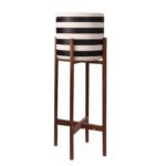 Αγόρασε ΓΛΑΣΤΡΑ-ΚΑΣΠΟ ΕΣΩΤ.ΧΩΡΟΥ RENTIL HM4683L FIBER CEMENT ΛΕΥΚΟ/ΜΑΥΡΟ--ΒΑΣΗ TEAK Φ25x65Υεκ σε μοναδική τιμή στο clickforshop.gr