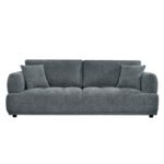 ΚΑΝΑΠΕΣ 3-ΘΕΣΙΟΣ STRUCTO HM3329.01 ΓΚΡΙ ΥΦΑΣΜΑ 227x94x88Υεκ. - Image 3