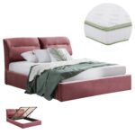 Αγόρασε ΚΡΕΒΑΤΙ ΔΙΠΛΟ & ΣΤΡΩΜΑ KENDRA HM10720.02 ΣΑΠΙΟ ΜΗΛΟ ΒΕΛΟΥΔΟ--ΑΠΟΘ.ΧΩΡΟΣ--160x200εκ σε μοναδική τιμή στο clickforshop.gr