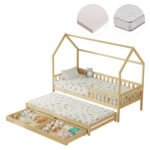 Αγόρασε ΠΑΙΔΙΚΟ ΚΡΕΒΑΤΙ ΜΕ ΣΤΡΩΜΑΤΑ & ΣΥΡΤΑΡΙΑ PHYLLIS HM21322 ΞΥΛΟ ΠΕΥΚΟΥ 206x97x166Υεκ σε μοναδική τιμή στο clickforshop.gr