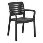 Αγόρασε ΠΟΛΥΘΡΟΝΑ ΕΞΩΤ.ΧΩΡΟΥ FLAN HM6369.02 ΜΑΥΡΟ ΠΟΛΥΠΡΟΠΥΛΕΝΙΟ 57x56x82.5Yεκ. σε μοναδική τιμή στο clickforshop.gr