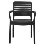 ΠΟΛΥΘΡΟΝΑ ΕΞΩΤ.ΧΩΡΟΥ FLAN HM6369.02 ΜΑΥΡΟ ΠΟΛΥΠΡΟΠΥΛΕΝΙΟ 57x56x82.5Yεκ. - Image 3