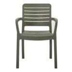 ΠΟΛΥΘΡΟΝΑ ΕΞΩΤ.ΧΩΡΟΥ FLAN HM6369.05 DARK OLIVE ΠΟΛΥΠΡΟΠΥΛΕΝΙΟ 57x56x82.5Yεκ. - Image 3