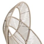 ΠΟΛΥΘΡΟΝΑ-ΦΩΛΙΑ RULER HM6506.02 ΜΟΚΑ ΜΕΤΑΛΛΟ-P.E.RATTAN--ΓΚΡΙ ΜΑΞΙΛΑΡΙΑ 90x85x149Υεκ - Image 6