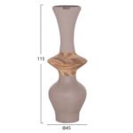 ΣΕΤ 3ΤΜΧ ΔΙΑΚΟΣΜΗΤΙΚΑ ΒΑΖΑ ΔΑΠΕΔΟΥ NEBULA HM21139.01 FIBER CEMENT-ΞΥΛΟ ΤΕΑΚ - Image 4