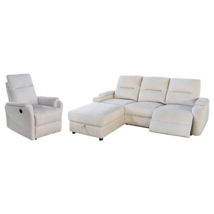 Αγόρασε ΣΕΤ ΚΑΝΑΠΕΣ-ΠΟΛΥΘΡΟΝΑ RELAX SYNTHIA HM10735.01 ΜΠΕΖ ΥΦΑΣΜΑ-ΗΛΕΚΤΡΙΚΗ ΑΝΑΚΛΙΣΗ [L] σε μοναδική τιμή στο clickforshop.gr