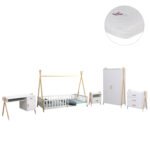 Αγόρασε ΣΕΤ ΠΑΙΔΙΚΟΥ ΔΩΜΑΤΙΟΥ 6TMX PASCHAL HM21337 ΞΥΛΟ ΠΕΥΚΟΥ--ΜΕΛΑΜΙΝΗ-ΛΕΥΚΟ σε μοναδική τιμή στο clickforshop.gr