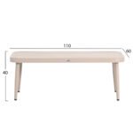 ΣΕΤ ΣΑΛΟΝΙ ΕΞ.ΧΩΡΟΥ 4 ΘΕΣΕΩΝ WILLA HM6505.02 ΑΛΟΥΜΙΝΙΟ-ΣΧΟΙΝΙ ΜΠΕΖ--ΜΑΞΙΛΑΡΙΑ ΓΚΡΙ - Image 4