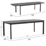 ΣΕΤ ΤΡΑΠΕΖΑΡΙΑΣ ΕΞ.ΧΩΡΟΥ 6 ΘΕΣΕΩΝ ELARA HM10726.01 ΓΚΡΙ ΑΛΟΥΜΙΝΙΟ-ΕΠΕΚΤΕΙΝΟΜΕΝΟ ΤΡΑΠΕΖΙ - Image 2