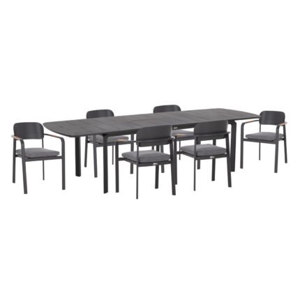 Αγόρασε ΣΕΤ ΤΡΑΠΕΖΑΡΙΑΣ ΕΞ.ΧΩΡΟΥ 6 ΘΕΣΕΩΝ ELARA HM10726.01 ΓΚΡΙ ΑΛΟΥΜΙΝΙΟ-ΕΠΕΚΤΕΙΝΟΜΕΝΟ ΤΡΑΠΕΖΙ σε μοναδική τιμή στο clickforshop.gr