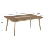 ΣΕΤ ΤΡΑΠΕΖΑΡΙΑΣ TABER HM10738.04 ΤΡΑΠΕΖΙ & 6 ΠΟΛΥΘΡΟΝΕΣ-ΑΛΟΥΜΙΝΙΟ & POLYWOOD-ΣΑΜΠΑΝΙ - Image 2