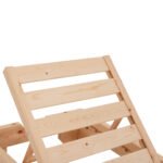 ΞΑΠΛΩΣΤΡΑ ΜΕ ΜΑΞΙΛΑΡΙ ΚΟΡΙΝΟΣ HM10796.30T ΞΥΛΟ ΠΕΥΚΟΥ--TEXTILENE ΓΚΡΙ 79x204x80Υεκ - Image 3