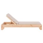 ΞΑΠΛΩΣΤΡΑ ΜΕ ΜΑΞΙΛΑΡΙ ΚΟΡΙΝΟΣ HM10785.60T ΞΥΛΟ ΠΕΥΚΟΥ--TEXTILENE ΜΠΕΖ 79x204x77Υεκ - Image 3