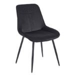 Αγόρασε TEREA BLACK VELVET ΥΦΑΣΜΑ ΚΑΡΕΚΛΑ ΜΕΤΑΛΛΙΚΗ 51X58X87εκ. σε μοναδική τιμή στο clickforshop.gr