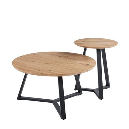 Αγόρασε ALEX SET 2τμχ. SONOMA OAK Φ45Χ55εκ. & Φ80Χ41εκ. ΤΡΑΠΕΖΙ ΣΑΛΟΝΙΟΥ σε μοναδική τιμή στο clickforshop.gr