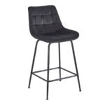 Αγόρασε ERMINA BLACK VELVET ΥΦΑΣΜΑ 64εκ. ΣΚΑΜΠΟ ΜΕΤΑΛΛΙΚΟ 49X50X64-94εκ. σε μοναδική τιμή στο clickforshop.gr