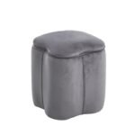 Αγόρασε FIONA ΣΚΑΜΠΟ VELVET GREY ΜΕ ΑΠΟΘ. ΧΩΡΟ 30X30X34εκ. σε μοναδική τιμή στο clickforshop.gr