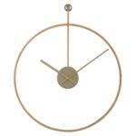 Βρες το Ρολόι Τοίχου ArteLibre Χρυσό Μέταλλο 45.5x54.5x3.5cm σε μοναδική τιμή στο clickforshop.gr