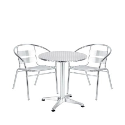 Βρες το Σετ Τραπεζαρία Κήπου ArteLibre IO Αλουμίνιο Ασημί Με 2 Πολυθρόνες 14990090 σε μοναδική τιμή στο clickforshop.gr