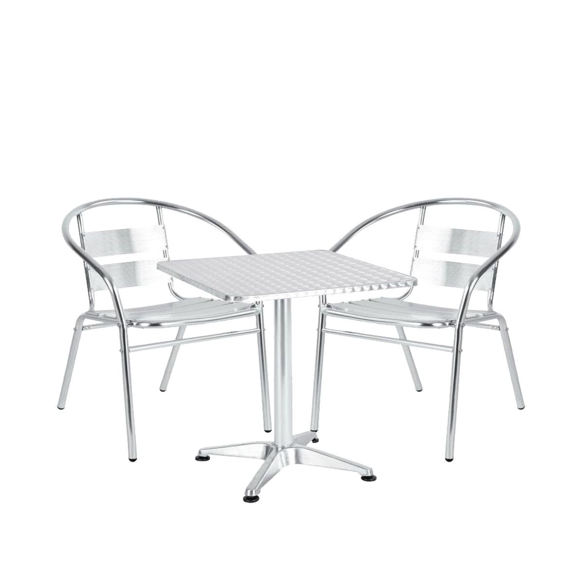 Σετ Τραπεζαρία Κήπου ArteLibre CALLISTO Αλουμίνιο Ασημί Με 2 Πολυθρόνες 14990098 Βρες το Σετ Τραπεζαρία Κήπου ArteLibre CALLISTO Αλουμίνιο Ασημί Με 2 Πολυθρόνες 14990098 σε μοναδική τιμή στο clickforshop.gr
