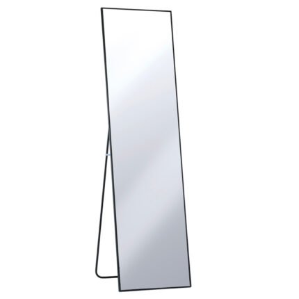 Βρες το Καθρέπτης Δαπέδου Μαύρο Μέταλλο/Γυαλί 46x168cm σε μοναδική τιμή στο clickforshop.gr
