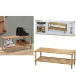 Βρες το Ράφι Παπουτσιών WoodHandy Καφέ Ξύλο 74x26x30cm 2Τμχ σε μοναδική τιμή στο clickforshop.gr