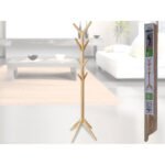 Καλόγερος 8 Θέσεων Φυσικό Ξύλο 35x35x167.5cm - Image 2