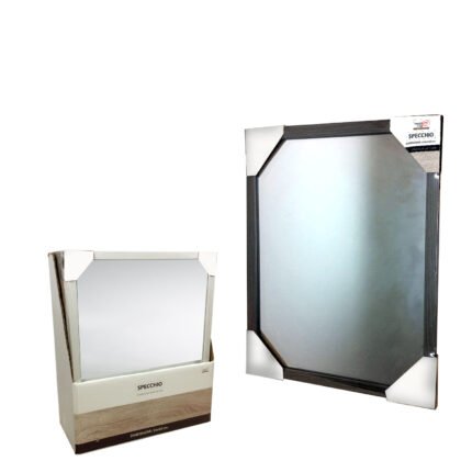 Βρες το Καθρέπτης Επιτοίχιος Ξύλο/Γυαλί 54x64cm Σε 4 Αποχρώσεις σε μοναδική τιμή στο clickforshop.gr