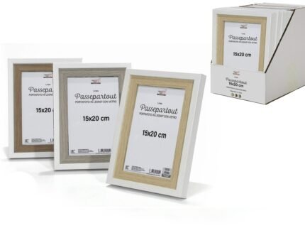 Βρες το Κορνίζα 15x20cm Ξύλο/Γυαλί Σε 3 Αποχρώσεις σε μοναδική τιμή στο clickforshop.gr